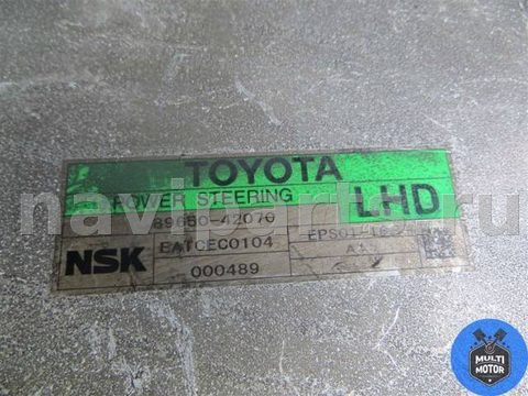 Блок управления рулевой рейки Toyota RAV4, 2010 г., OEM 8965042070, арт. 00080479, фото 4