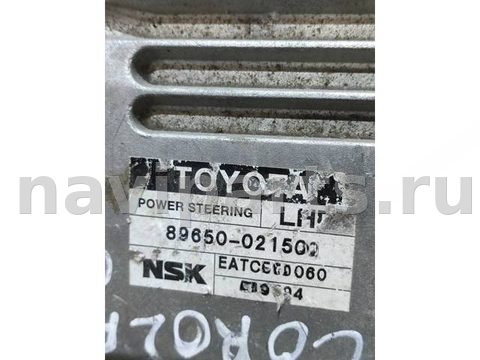Блок управления рулевой рейки Toyota Corolla E120, 2006 г., OEM 8965002150, арт. 103108506, фото 5