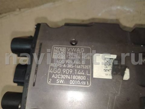 Блок управления рулевой рейки Audi A6, 2013 г., OEM 4G0909144G, арт. 2032.7TB5, фото 3