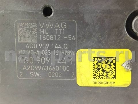 Блок управления рулевой рейки Audi A6 C7, 2014 г., OEM 4G0909144Q, арт. 30164, фото 7