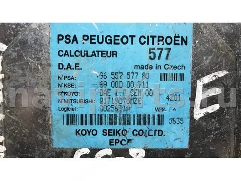 Блок управления рулевой рейки Citroen C2, 2005 г., OEM 9655757780, арт. 30509, фото 2