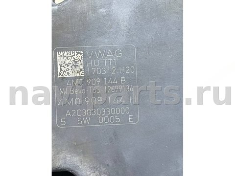 Блок управления рулевой рейки Audi Q7 4M, 2018 г., OEM 4M0909144H, арт. 43187, фото 4