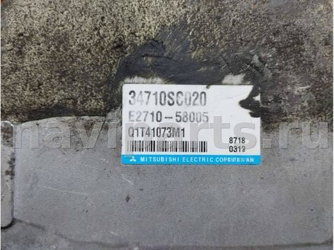 Блок управления рулевой рейки Subaru Forester, 2008 г., OEM 34710SC020, арт. 78521201, фото 4