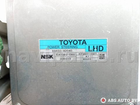 Блок управления рулевой рейки Toyota RAV4, 2006 г., OEM 8965042040, арт. A7805, фото 4