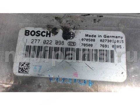 Блок управления рулевой рейки BMW 5 E60/E61, 2007 г., OEM 1277022098, арт. B14391, фото 2