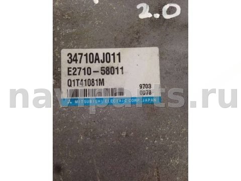 Блок управления рулевой рейки Subaru Outback, 2010 г., OEM 34710AJ011, арт. B20749507_2, фото 2