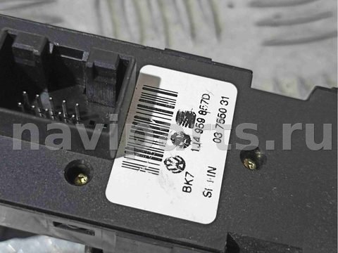 Блок управления стеклоподъёмниками Volkswagen Golf, 1999 г., OEM 1j4959857d, арт. 009744, фото 4