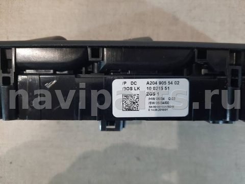 Блок управления стеклоподъёмниками Mercedes GLK X204, 2010 г., OEM A2049055402, арт. 24888, фото 4