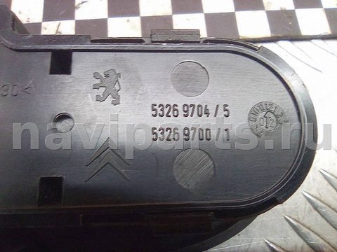 Блок управления стеклоподъёмниками Peugeot 307, 2005 г., OEM 532697001, арт. A11980, фото 6