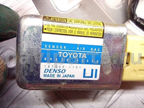 Датчик удара Toyota RAV4, 2005 г., OEM 1879001141, арт. A27897, фото 3