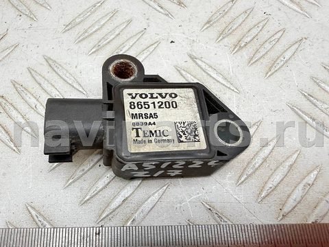 Датчик удара Volvo S40, 2004 г., OEM 8651200, арт. A51224