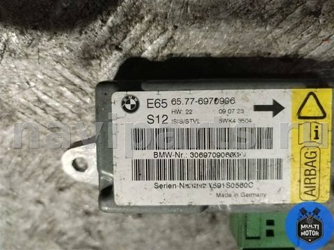 Датчик удара BMW 7 E65/E66, 2007 г., OEM 6970906, арт. B00114273, фото 2