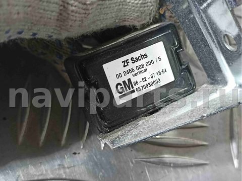 Датчик ускорения Opel Astra, 2007 г., OEM 24430436, арт. 016646, фото 3
