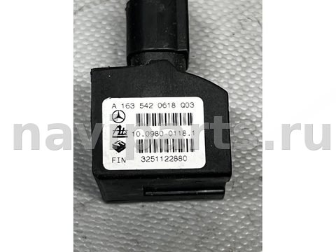 Датчик ускорения Mercedes ML W163, 2003 г., OEM A1635420618, арт. 22886552, фото 3