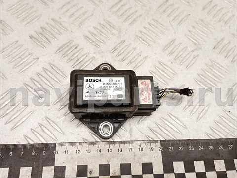 Датчик ускорения Mercedes E W211, 2008 г., OEM 0265005267, арт. A33502_6