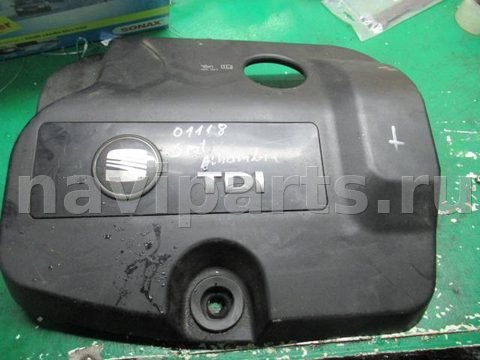 Декоративная крышка двигателя Seat Alhambra, 2003 г., OEM 7m3103925b, арт. 0096314