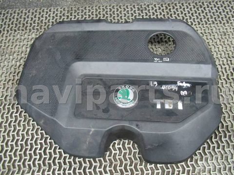 Декоративная крышка двигателя Skoda Fabia, 2005 г., OEM 038103925, арт. 0097800