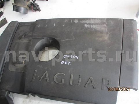 Декоративная крышка двигателя Jaguar X-Type, 2006 г., OEM 4x436a949bd, арт. 0111958, фото 3