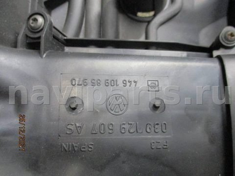 Декоративная крышка двигателя Volkswagen Polo, 2001 г., OEM 030129607as, арт. 0134831, фото 2