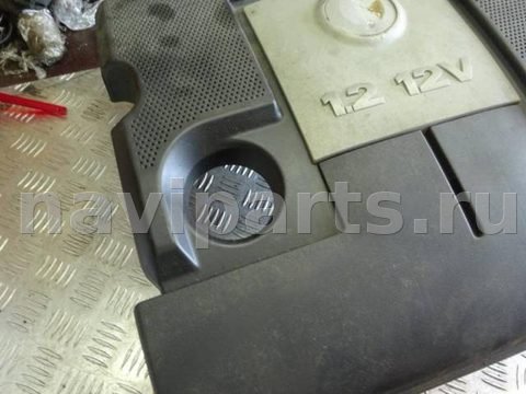 Декоративная крышка двигателя Volkswagen Polo, 2004 г., OEM 03e129607d, арт. 0155029, фото 2