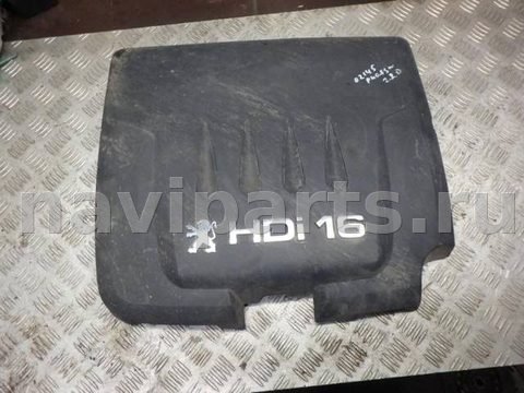 Декоративная крышка двигателя Peugeot 407, 2006 г., OEM 9658576980, арт. 0187994