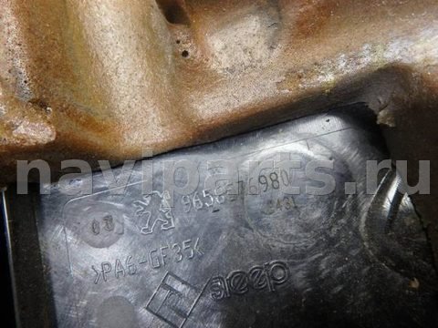 Декоративная крышка двигателя Peugeot 407, 2006 г., OEM 9658576980, арт. 0187994, фото 6