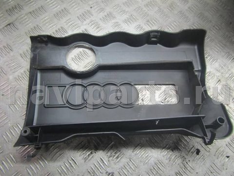 Декоративная крышка двигателя Audi A4, 1998 г., OEM 058103724c, арт. 0218402, фото 3