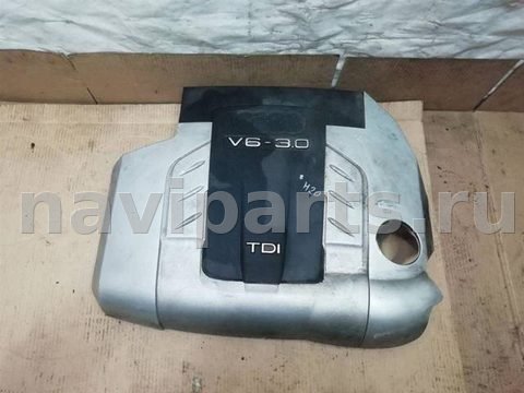 Декоративная крышка двигателя Audi Q7 4L, 2006 г., OEM 4L0103925, арт. 10054.H1020