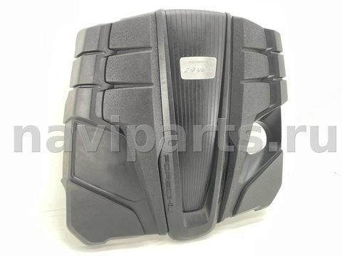 Декоративная крышка двигателя Porsche Macan, 2022 г., OEM 95B103925K, арт. 11494, фото 4