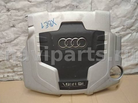 Декоративная крышка двигателя Audi A4, 2010 г., OEM 059103925BG, арт. 2164.XBE1