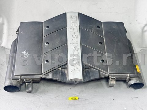 Декоративная крышка двигателя Mercedes E W211, 2002 г., OEM A1120940004, арт. 4038_3