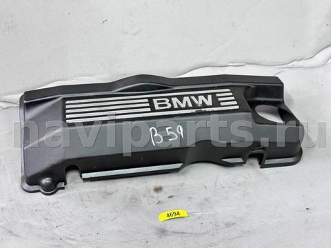 Декоративная крышка двигателя BMW 3 E46, 2002 г., OEM 11127504889, арт. 4694