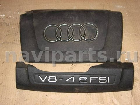 Декоративная крышка двигателя Audi A6, 2007 г., OEM 079103926H, арт. 7214.65F6