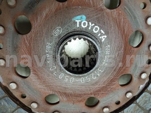 Диск сцепления Toyota Corolla, 2002 г., арт. 54142727, фото 2