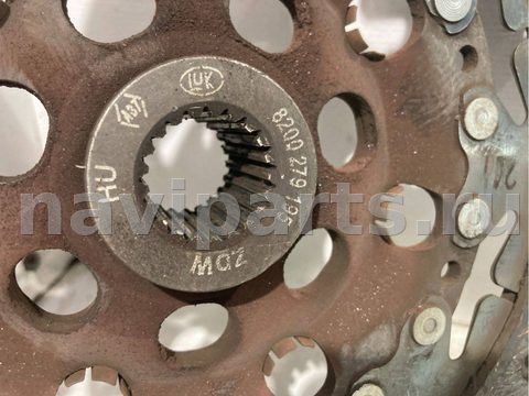 Диск сцепления Renault Scenic, 2005 г., OEM 8200279195, арт. 6211116374, фото 2