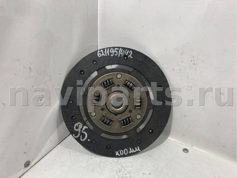 Диск сцепления Dacia Logan, 2007 г., OEM Valeo, арт. 6211951442