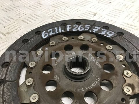 Диск сцепления Volvo S60, 2003 г., OEM LUK, арт. 6211f265739, фото 4