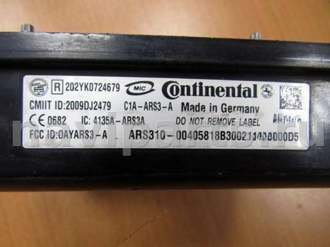 Дистроник Mercedes S W221, 2008 г., OEM 202YK0724579, арт. 240121-016, фото 3