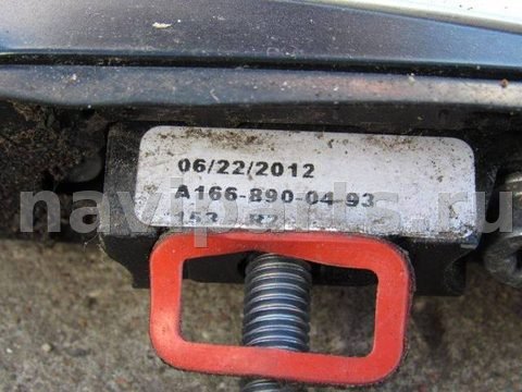 Дуги на крышу (рейлинги) Mercedes ML W166, 2014 г., арт. 121022-080, фото 6