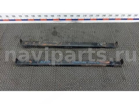 Дуги на крышу (рейлинги) Nissan Navara D40, 2010 г., арт. ALK13GW01