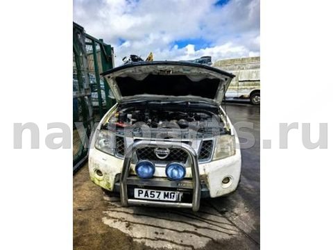 Дуги на крышу (рейлинги) Nissan Navara D40, 2010 г., арт. ALK13GW01, фото 7