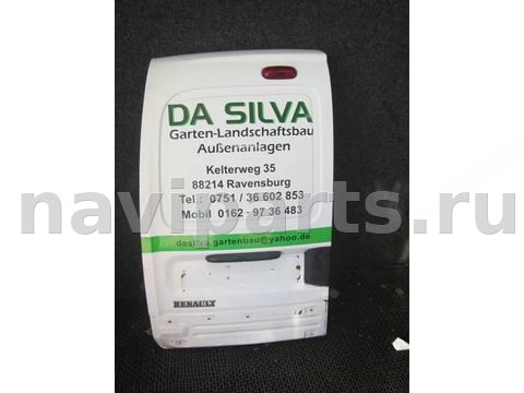 Дверь задняя распашная левая Renault Kangoo, 2005 г., арт. 0208012