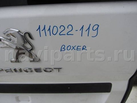 Дверь задняя распашная левая Peugeot Boxer, 2019 г., арт. 111022-119, фото 5