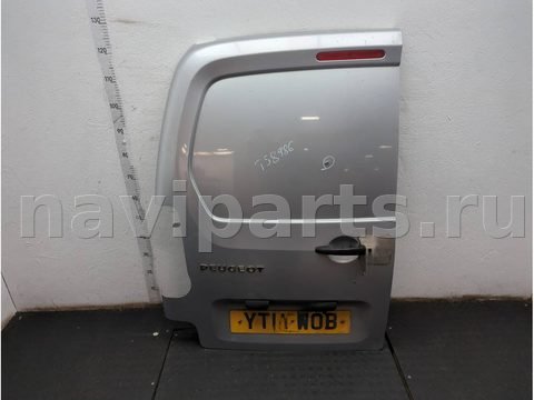 Дверь задняя распашная левая Peugeot Partner, 2012 г., OEM 8702E1, арт. 20975345