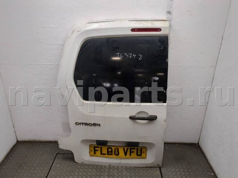 Дверь задняя распашная левая Citroen Berlingo, 2008 г., OEM 8702E1, арт. 21272503