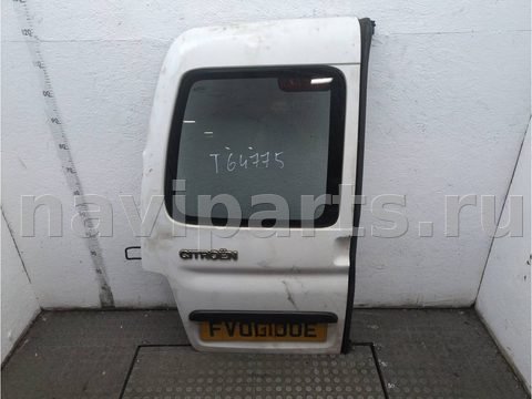 Дверь задняя распашная левая Citroen Berlingo, 2002 г., OEM 870242, арт. 21331439
