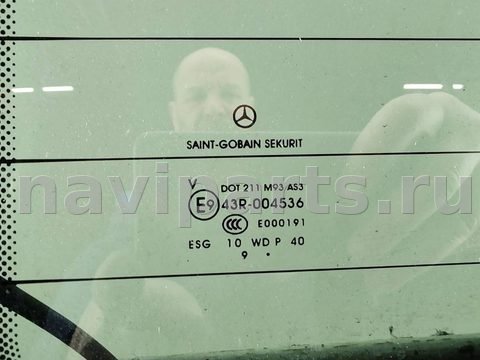 Дверь задняя распашная левая Mercedes Vito W639, 2003 г., арт. 54930184, фото 2