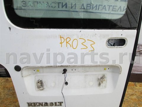 Дверь задняя распашная левая Renault Master, 2006 г., арт. 71885, фото 4