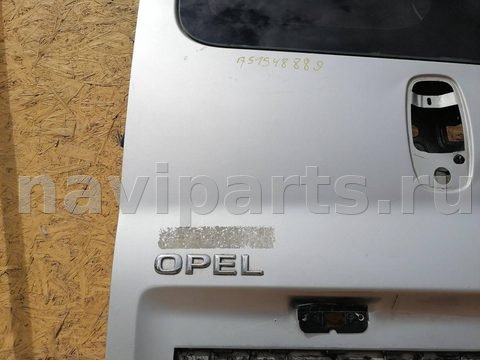 Дверь задняя распашная левая Opel Vivaro, 2008 г., арт. 751548889, фото 5