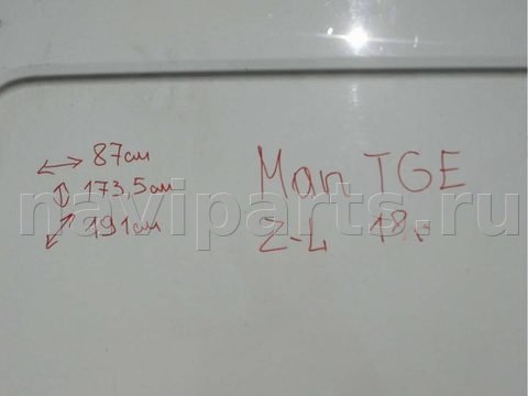 Дверь задняя распашная левая MAN TGE, 2018 г., арт. 82228954, фото 4